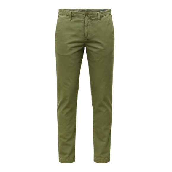 Polo Ralph Lauren Pants Men 34x32 Green Straight Fit Stretch Cotton Twill Chino - Picture 1 of 14